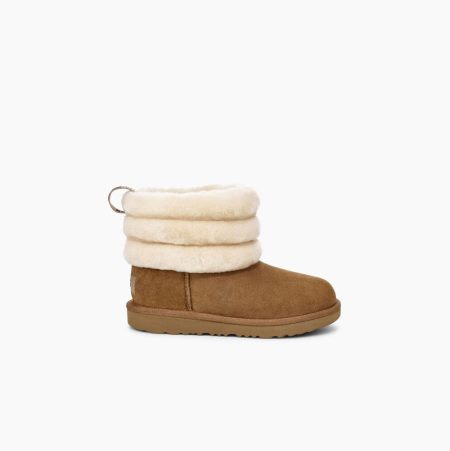 UGG Fluff Mini Quilted - Boots Barn - Brune (NO-L820)